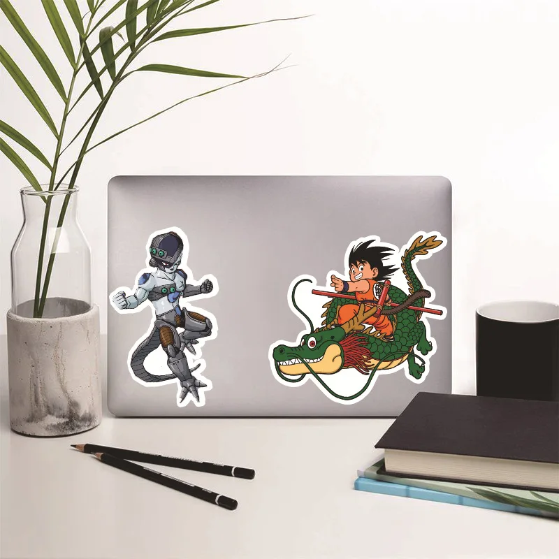 100Pcs DRAGON BALL Stickers Anime Goku Skateboard Bicycle Guitar Laptop Kids Waterproof Stiker Anime Stickers Graffiti Character