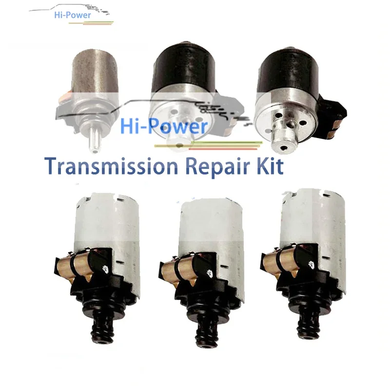 

Original 100% tested 722.6 Automatic Transmission Solenoids 6 Pcs Per Set For Mercedes Benz 5-SPEED Car Accessories