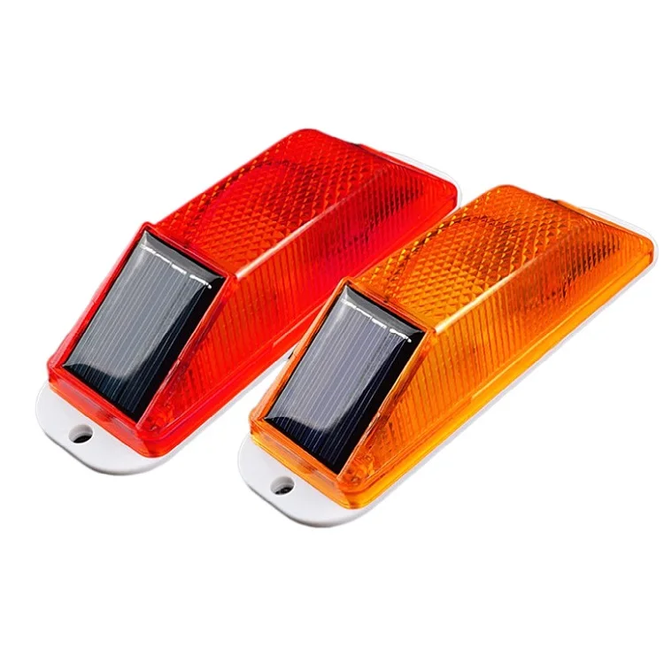 

Solar Warning Light Contour Mark Traffic Night Warning Guardrail Flashing Light Anti-collision Sign Reflective Contour Mark