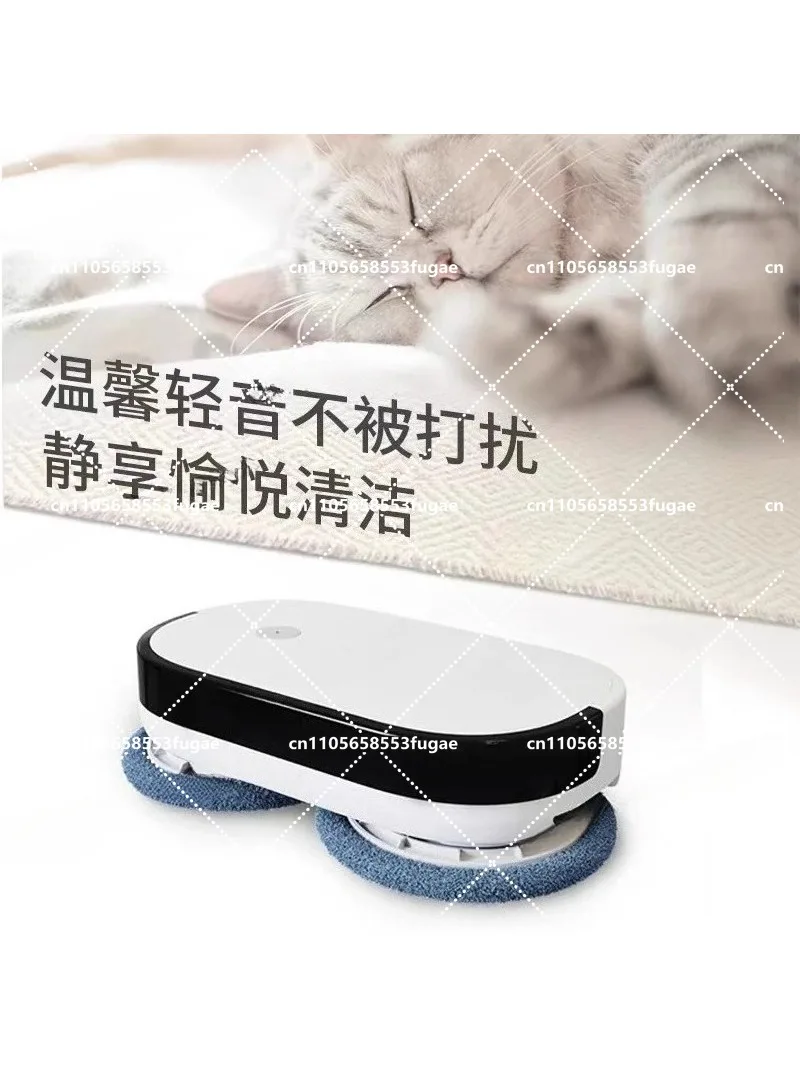 Mopping & Washing Robot | Automatic Floor Cleaner | No-Wash Dust Removal & Humidification All-in-One Machine