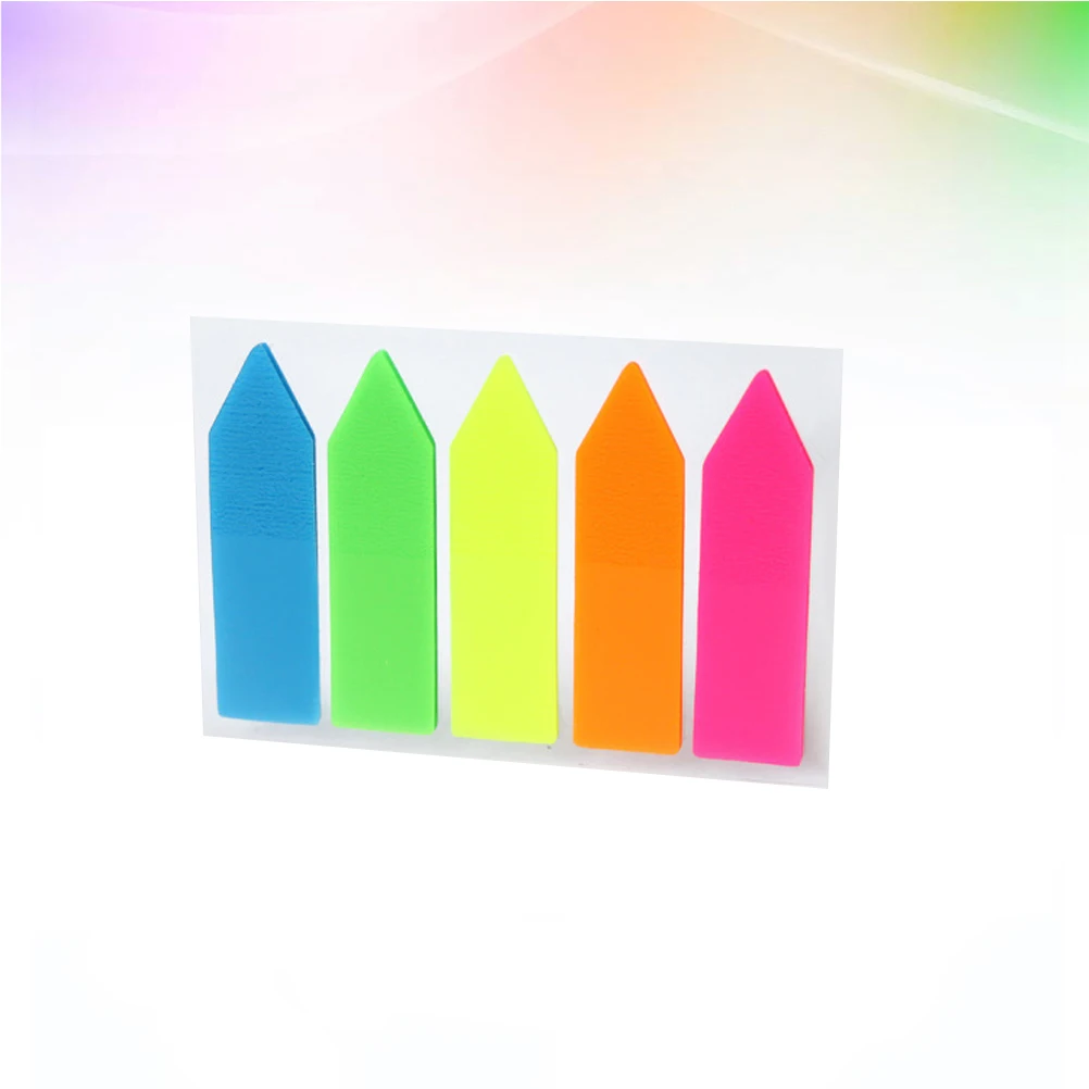 

10pcs Index Note Paper Arrow Bookmark Memo Pads Classification Index Paste Label Stickers School Office Supplies