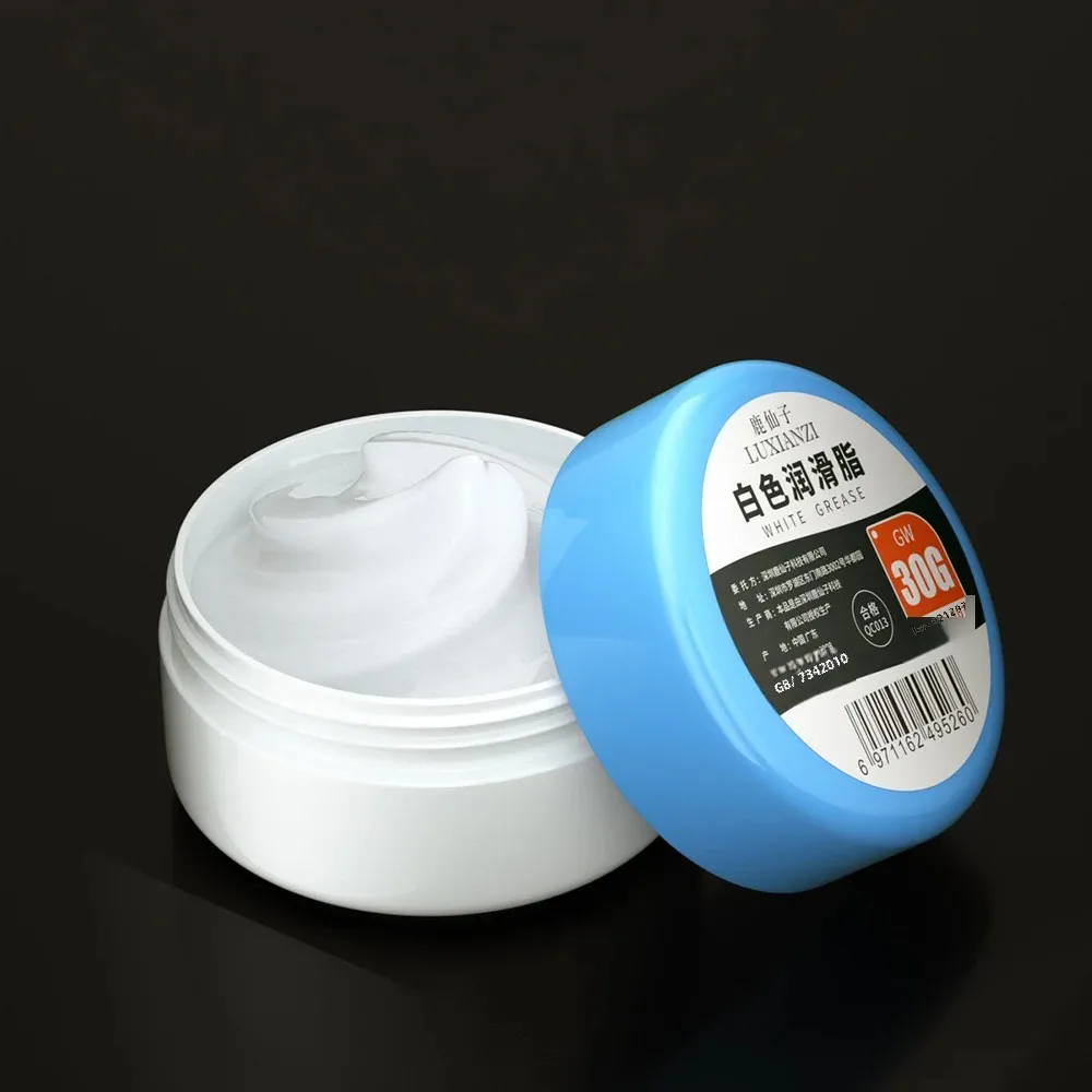 LUXIANZI 30g Universal Lubricating Grease Long-lasting Lubricated Mechanical Equipment Gear Bearing Zipper Fan Door Keyhole