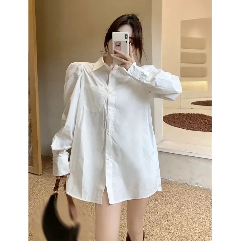 Autumn Women Solid Color Waistcoat Coat Design Sense Niche Lady Irregular Two-piece Set 2025 Female Medium Long Styles Vest 2PCS