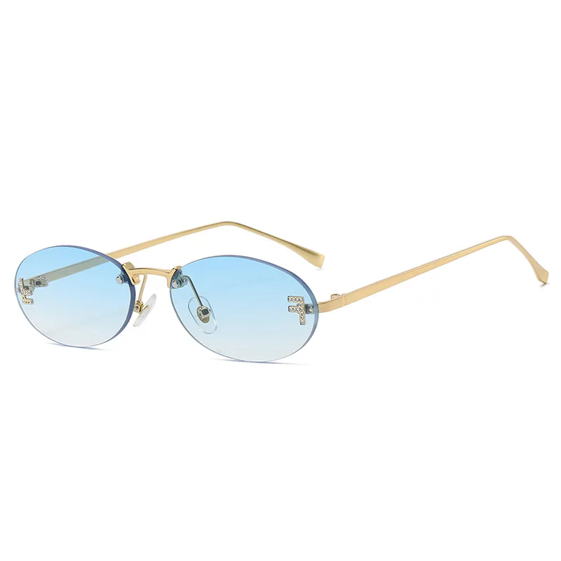 Zirosat 8115 randlose Sonnenbrille Männer Frauen Legierung optische verschreibung pflicht ige Brillen fassungen Brillen