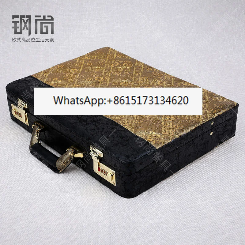 Talheres ocidentais de aço inoxidável, facas, garfos e colheres banhadas a ouro, conjunto de três peças