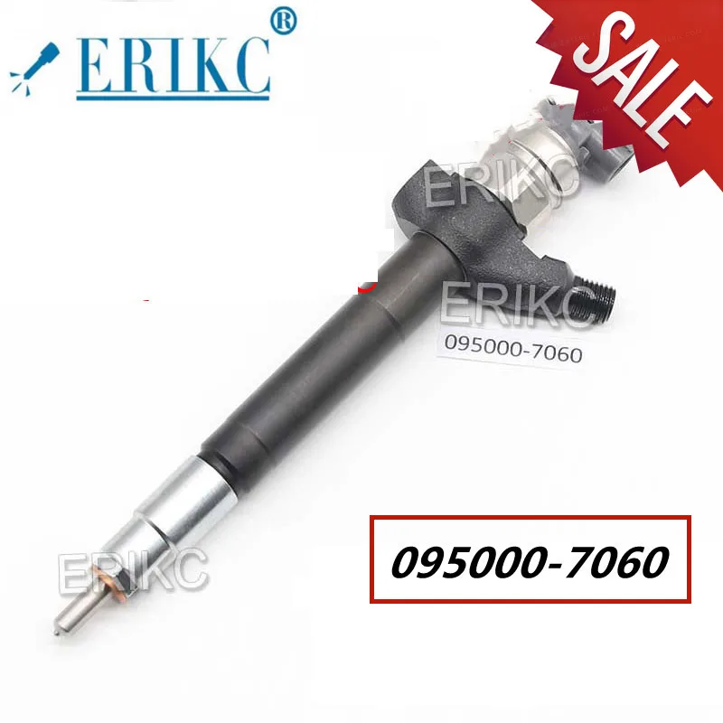 ERIKC DCRI107060 095000-7060 Diesel Engine Injector 6C1Q-9K546-BB 6C1Q-9K546-BC 095000-7061 for Ford Transit 2.4 TDCi