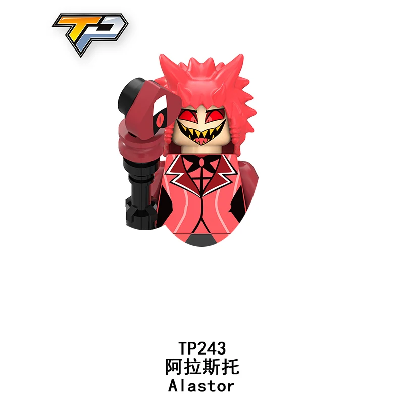 Retour vers le futur briques cadeau Hazbin hôtel pour Halloween figurines de noël blocs de construction Mini figurines d'action pour les enfants