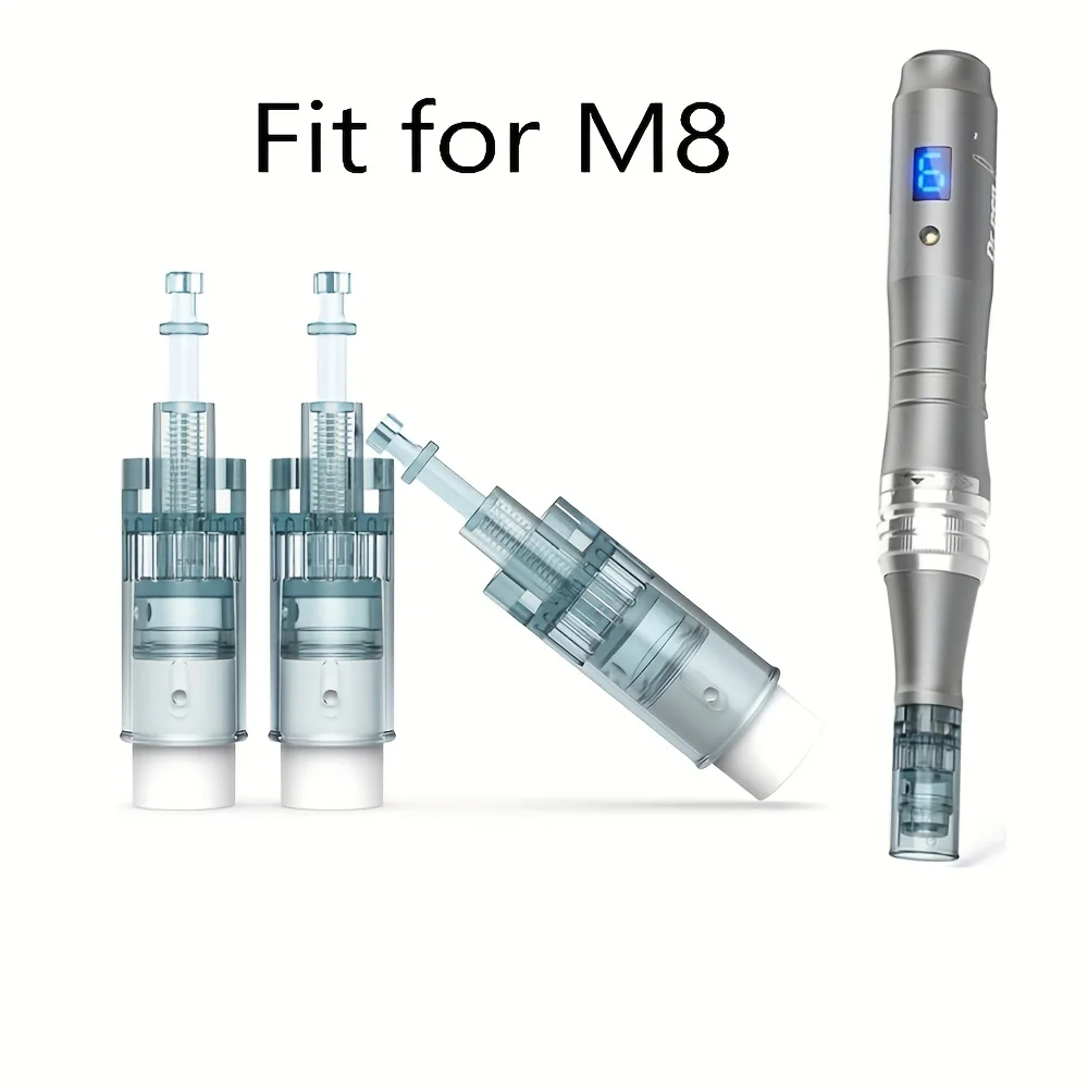 50/100 Stück M8 Bajonett-Nadelmodule für M8 Dr. Pen Microneedling – 11pin, 16pin, 36pin, 42pin, 3D, 5D Ersatzspitzen – Detail 3
