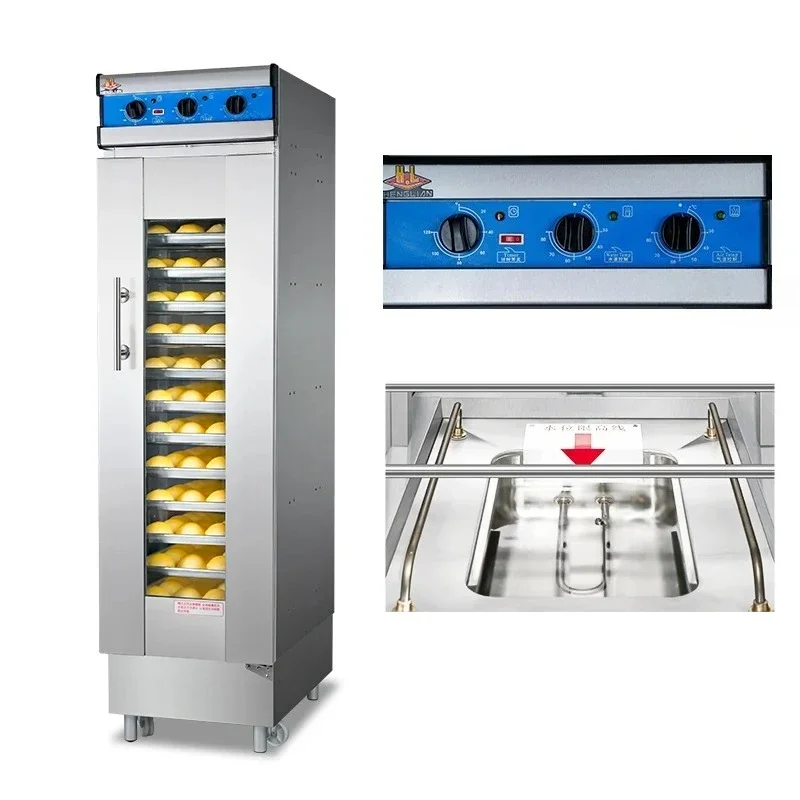 

Commercial Stainless Steel Bakery Bread Electric Fermenter Automatic Dough Prover / Bread Fermentation Machine