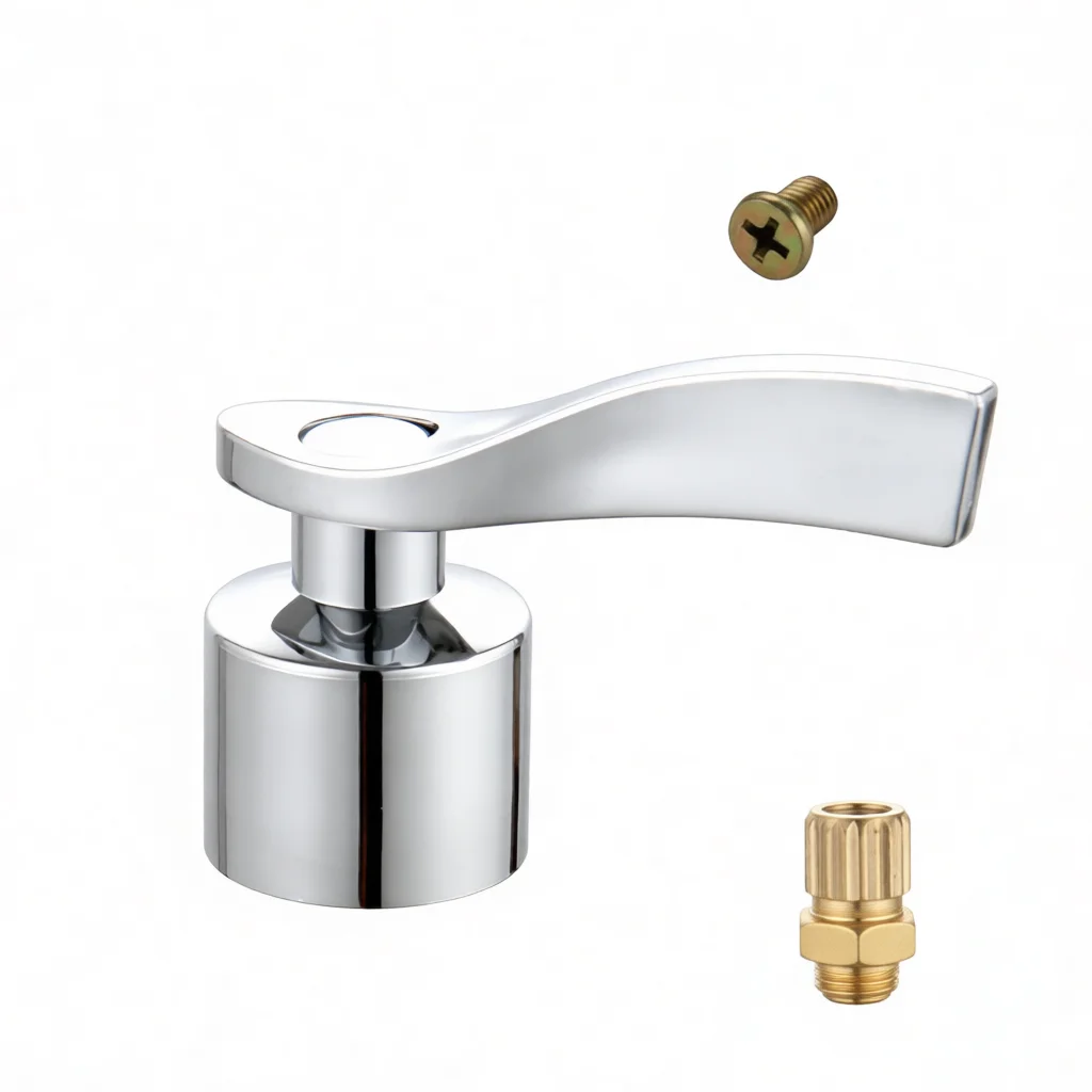Faucet Switch Handle Replacement Part Universal Cold Water Tap Lever Metal Plastic Repair Fitting Plumbing Components Kit