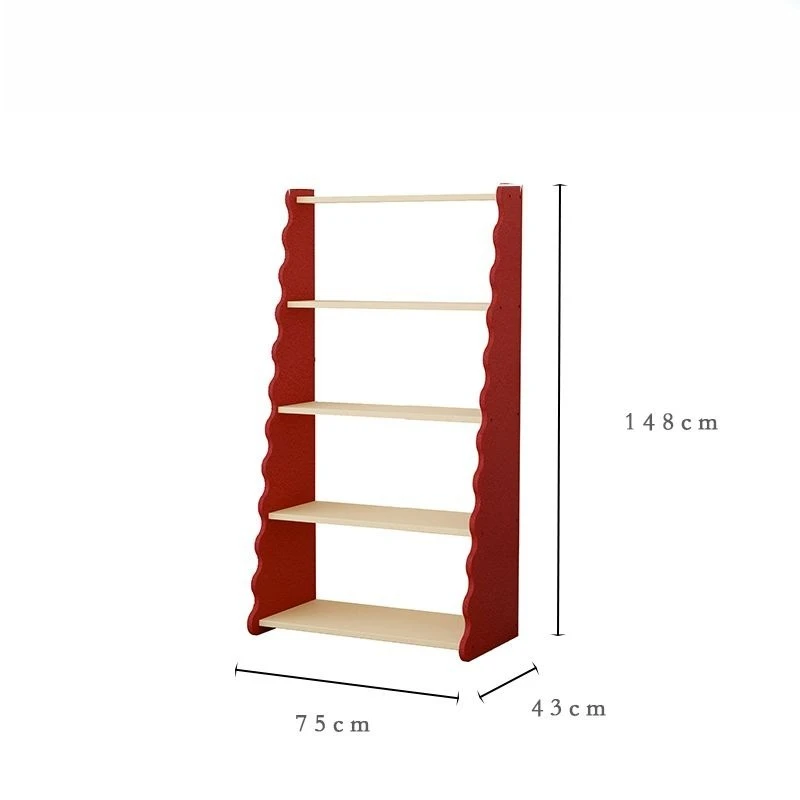 New simple storage multi-layer shelf bookshelf
