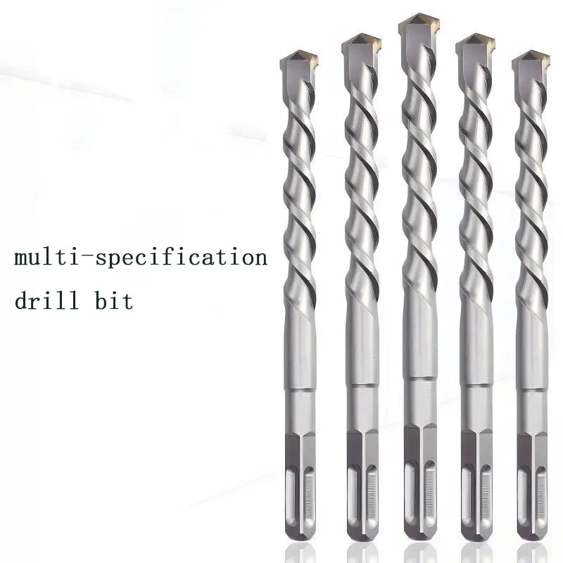 

Square Shank Four-flute Electric Hammer Drill Bit Concrete Wall-through Hole Impact Drill Bit Wall Hole Drill Bit Carpenter Tool