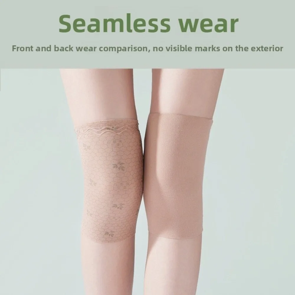 1 Pair New Ultra-thin Knee Pad Breathable Elastic Knee Support Sleeve Protecter Stretchy Knee Support Men Women
