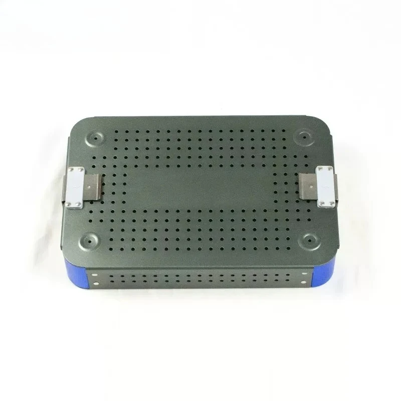 Hysteroscopic Endoscope Disinfection Box Aluminum Sterilization Container for Instruments