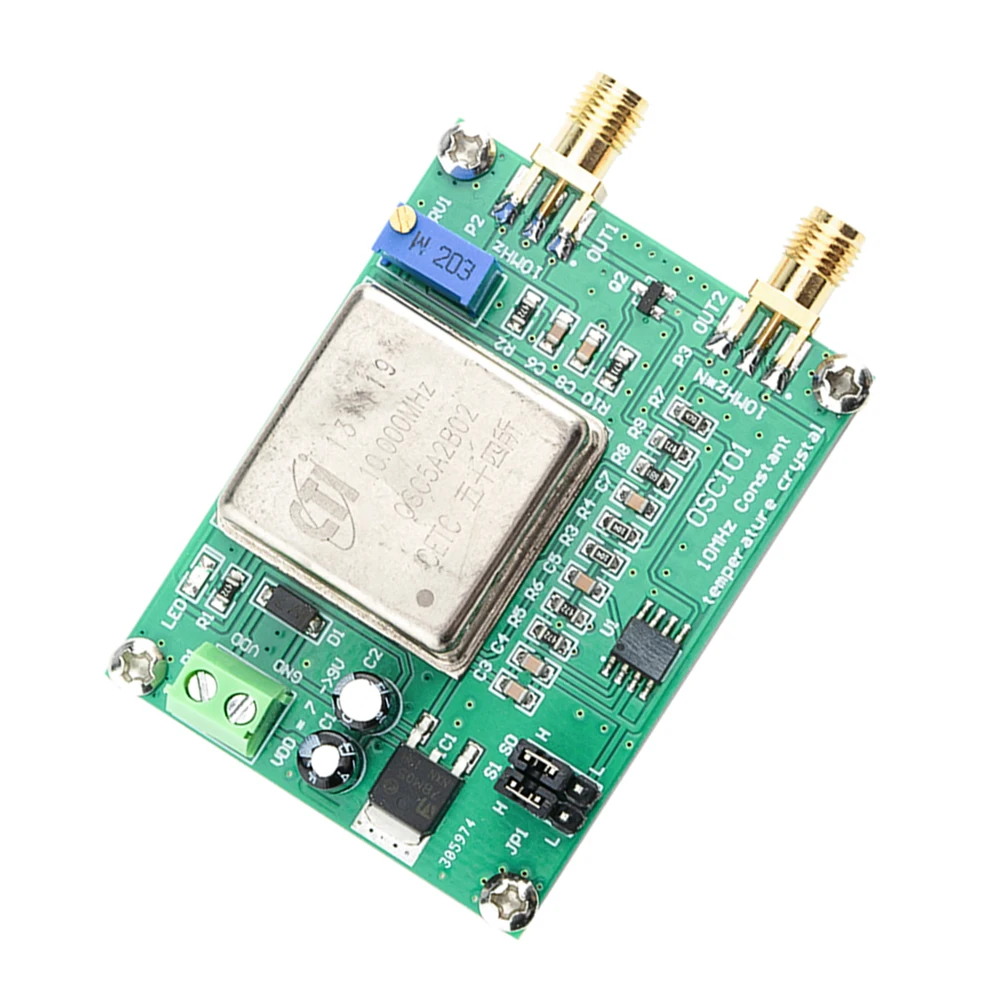 OCXO 10MHz 20M 30M 80M Frequency Crystal Oscillator Clock Calibrator Multiplication Temperature Signal Module