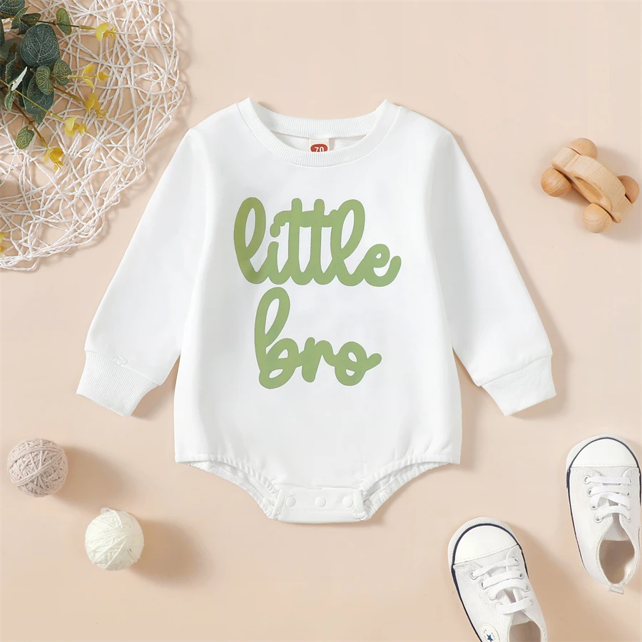 Sibling Matching Sweatshirts & Rompers 5