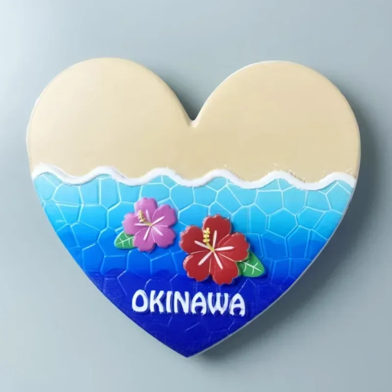 Japan Travelling Souvenirs Okinawa Fridge Magnets Mout Fuji Shinkansen Fridge Stickers Home Decor Birthday Gifts