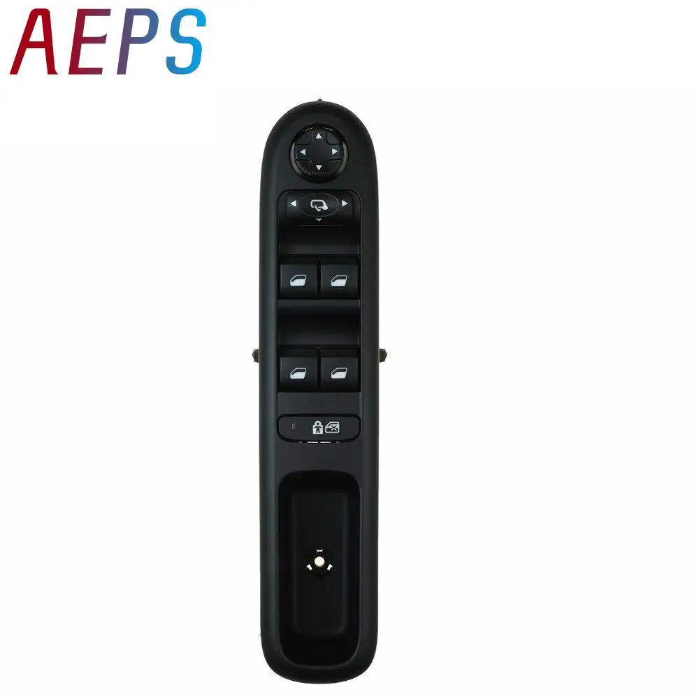 

For Peugeot 3008 5008 Hatchback Wagon 96650621ZD Front Left Door Master Power Window Control Switch Lifter Button