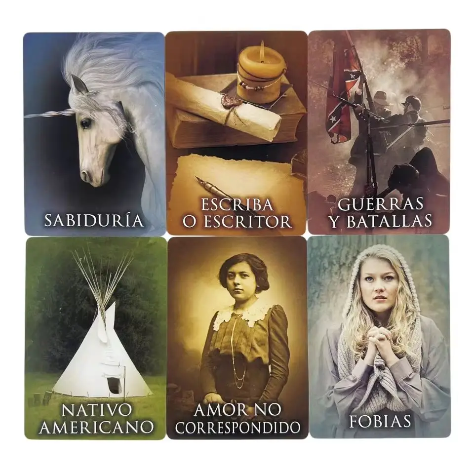 20918-aa9fca.jpg Cartas oráculo «Vidas pasadas» de 44 cartas en español