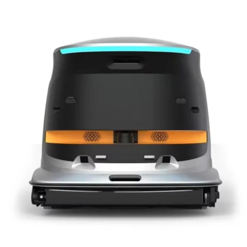 หุ่นยนต์ทำความสะอาดเชิงพาณิชย์ระบบนำทางอัตโนมัติ ทำความสะอาดตัวเอง กวาด ขัด ดูดฝุ่น ถูพื้น ออลอินวัน พร้อมรีโมทคอนโทรลและแอปพลิเคชัน