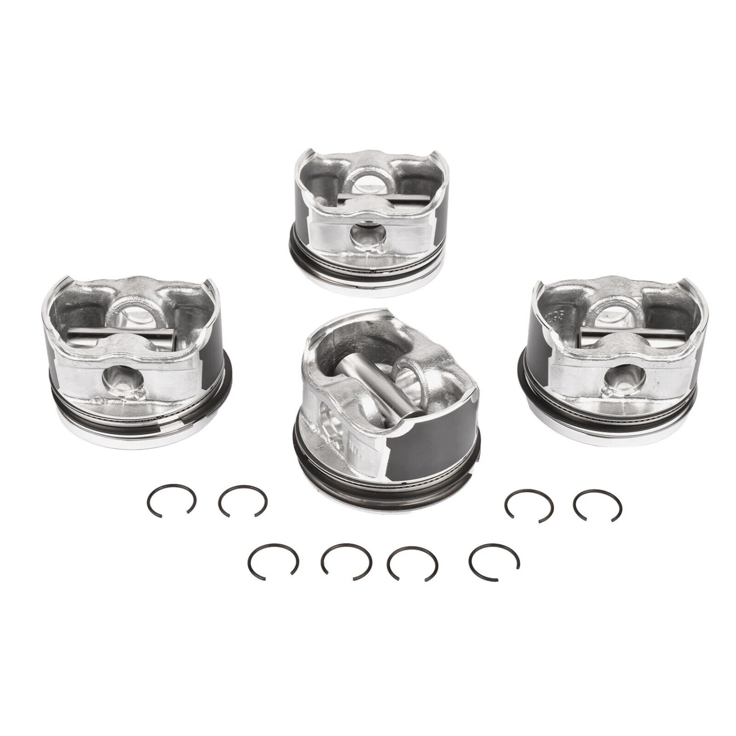 4pcs Engine Pistons & Rings 06B107065N 06B107065F 06B107099AG 06B107099R for 1.8T Audi A3 A4 VW EOS AWW AWP AUG AWM Car Parts