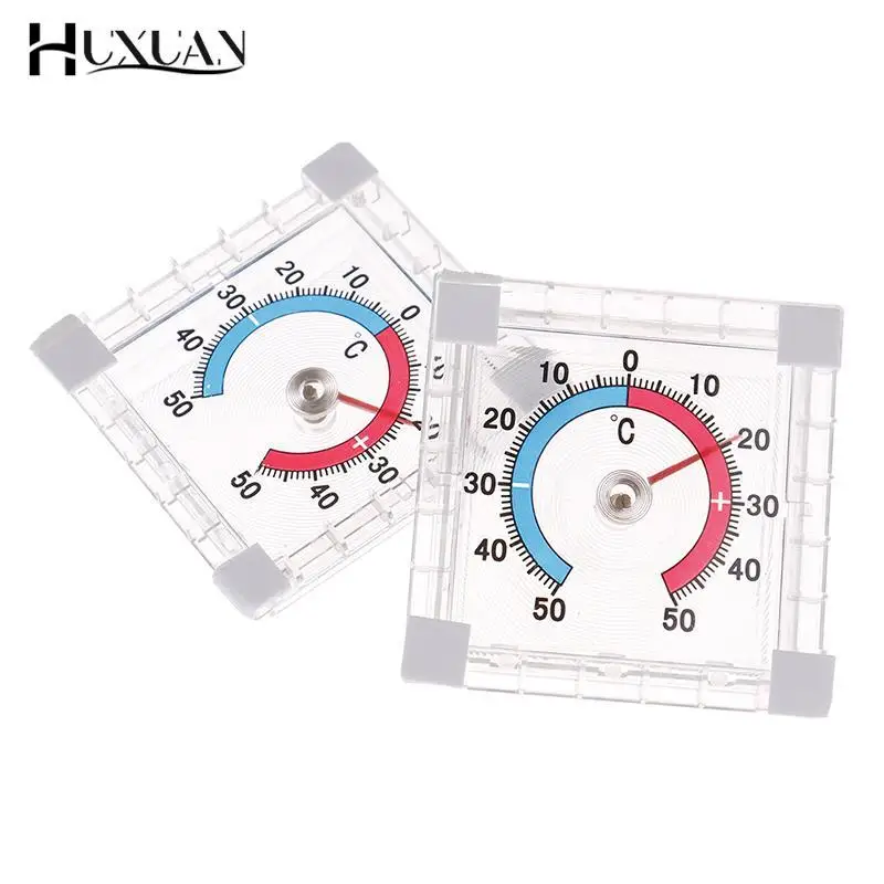 Window Indoor Outdoor Wall  Garden Home Graduated Disc Measurement Hot Temperature Thermometer