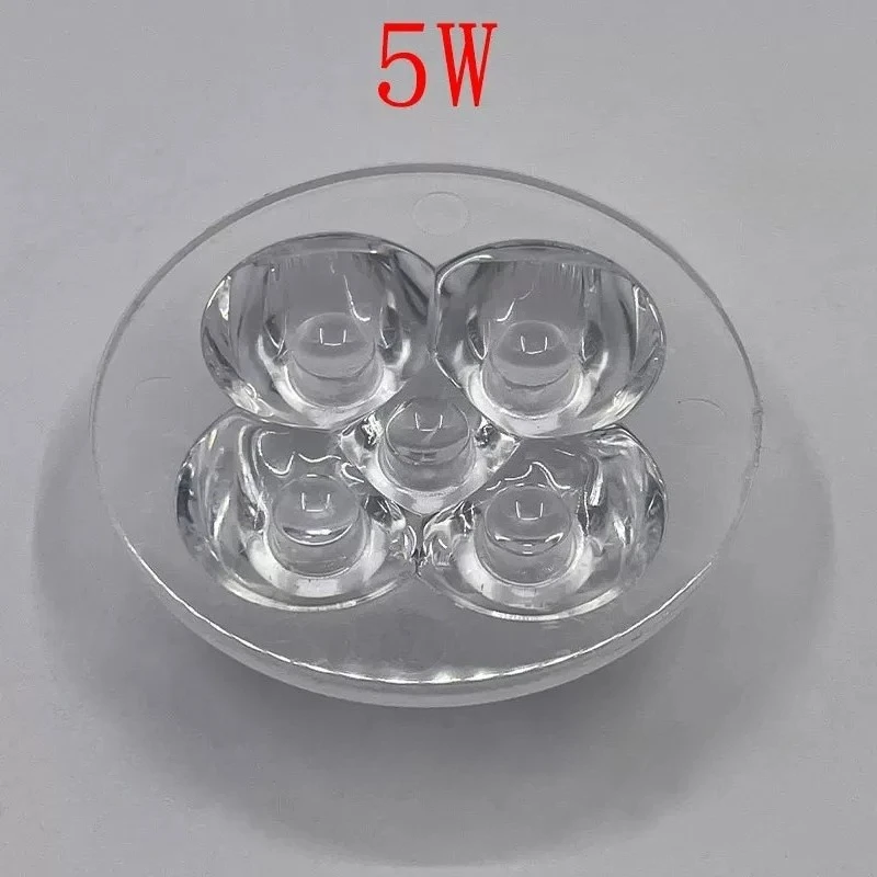 5W Integrated Single-Piece Lens LED Spotlight / Ceiling Light — High-Power Focused Beam
