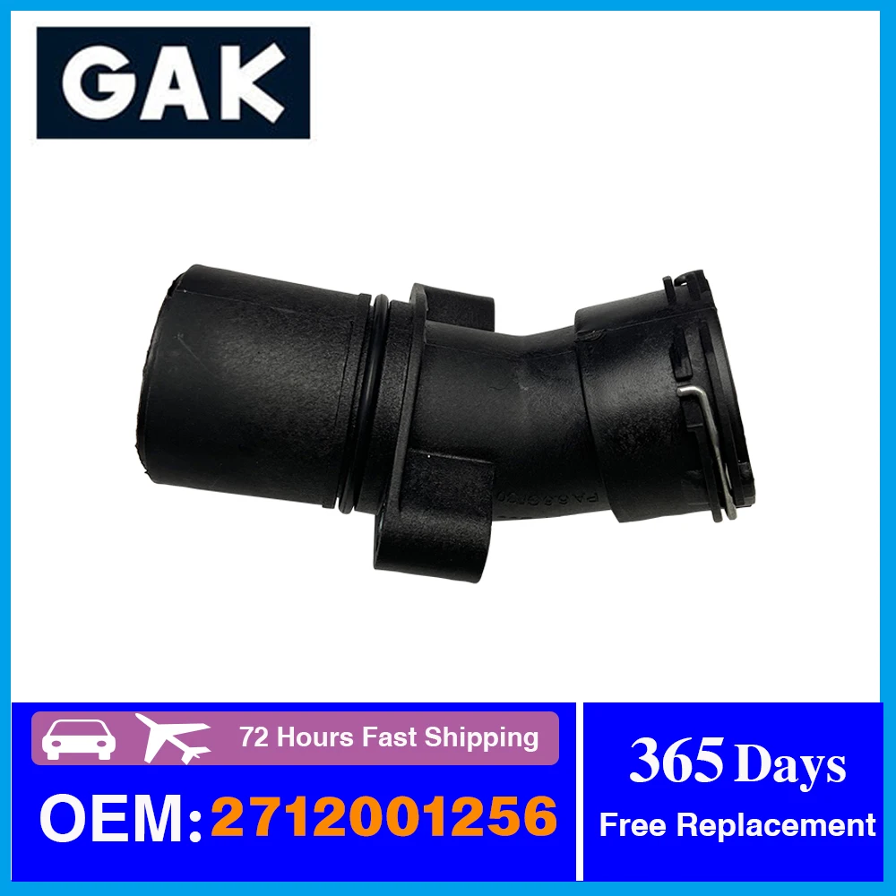 

GAK Water connection Coolant Thermostat Housing For Mercedes C230 2003 04 2005 271 200 12 56, 2712001256, A2712001256