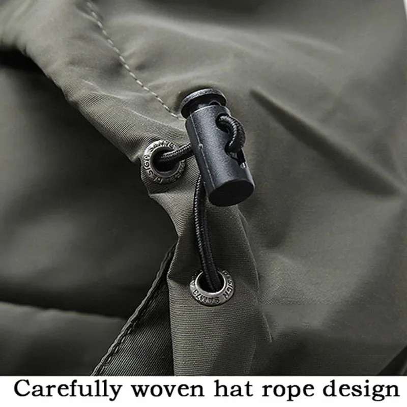 Men Windbreaker Military Field Jackets Outerwear Mens Tactical Waterproof Pilot Coat Hoodie Men Hunting Army Clothes