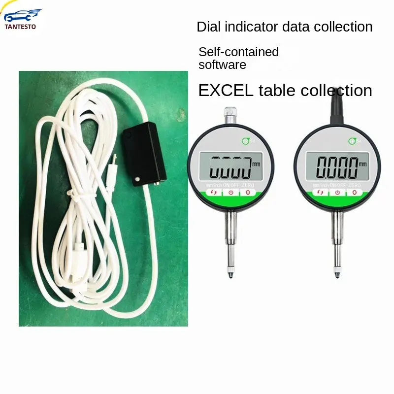 Diesel Common Rail Injector Stroke Measurement Dial Gauge MicrometerTable Data Acquisition Save Tool