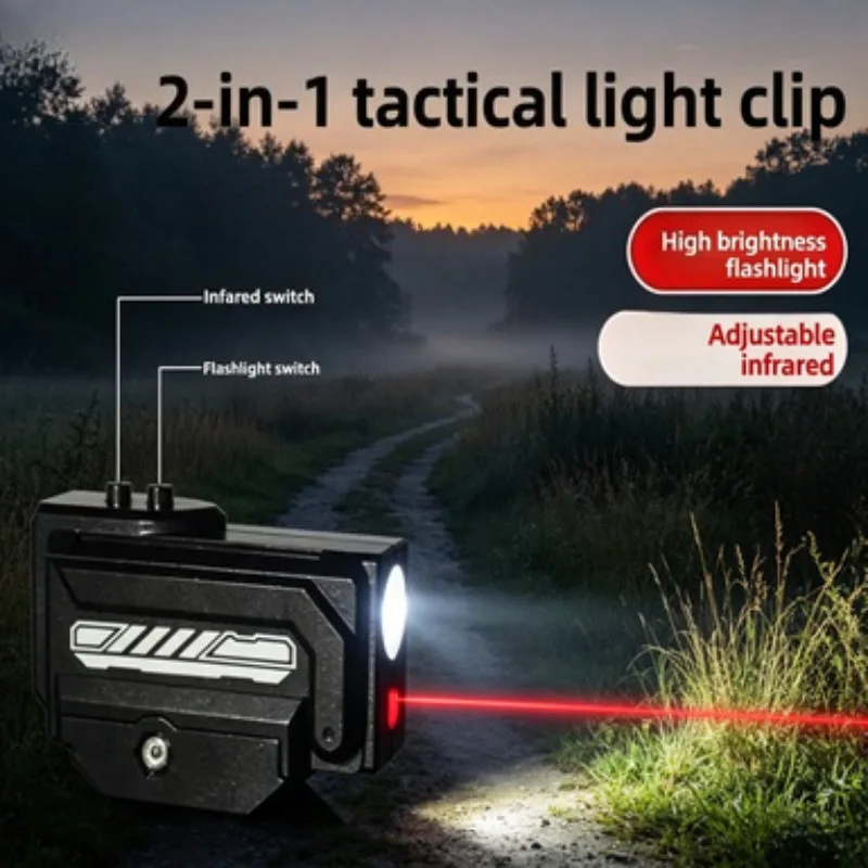 Clear Light Output Red Indicator Toy Parts 20MM Clamp Base Matching Mini Portable Decor Lamp