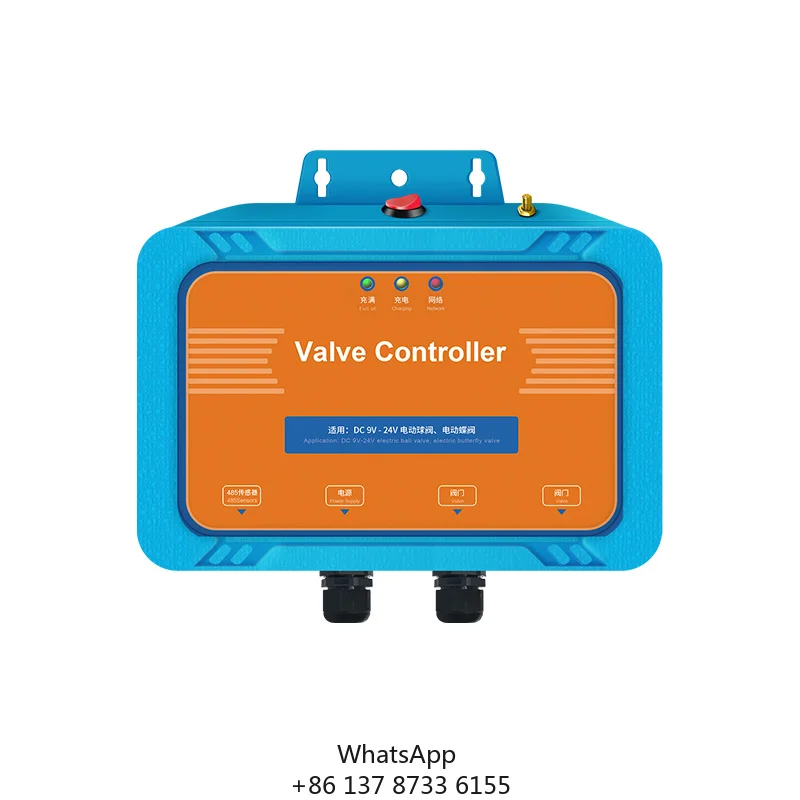Smart Agriculture Wireless Metal Valve Controller IoT Waterproof For Outdoor Real-Time Irrigation Monitoring System