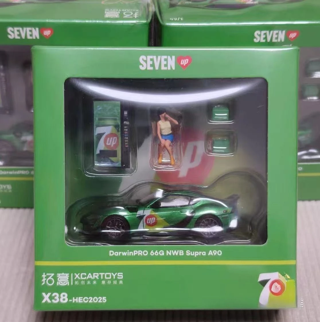 XCARTOYS 1:64, HEC exhibition limited Edition, alloy die-cast