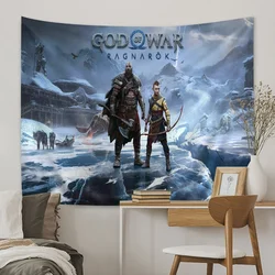 God of War Tapestry Floor Mat Non-Slip Laundry Room Mat Laundry Decor Balcony Child Living Room Household Carpets