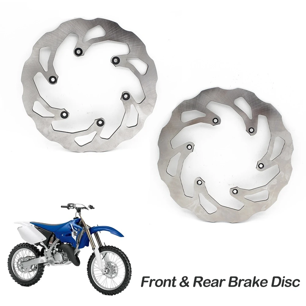 Motorcycle Rear Front Brake Disc Rotor for YZ125 YZ250 YZ250F YZ450F YZ250X YZ250FX WR250F WR450F 125 250 2001-2015