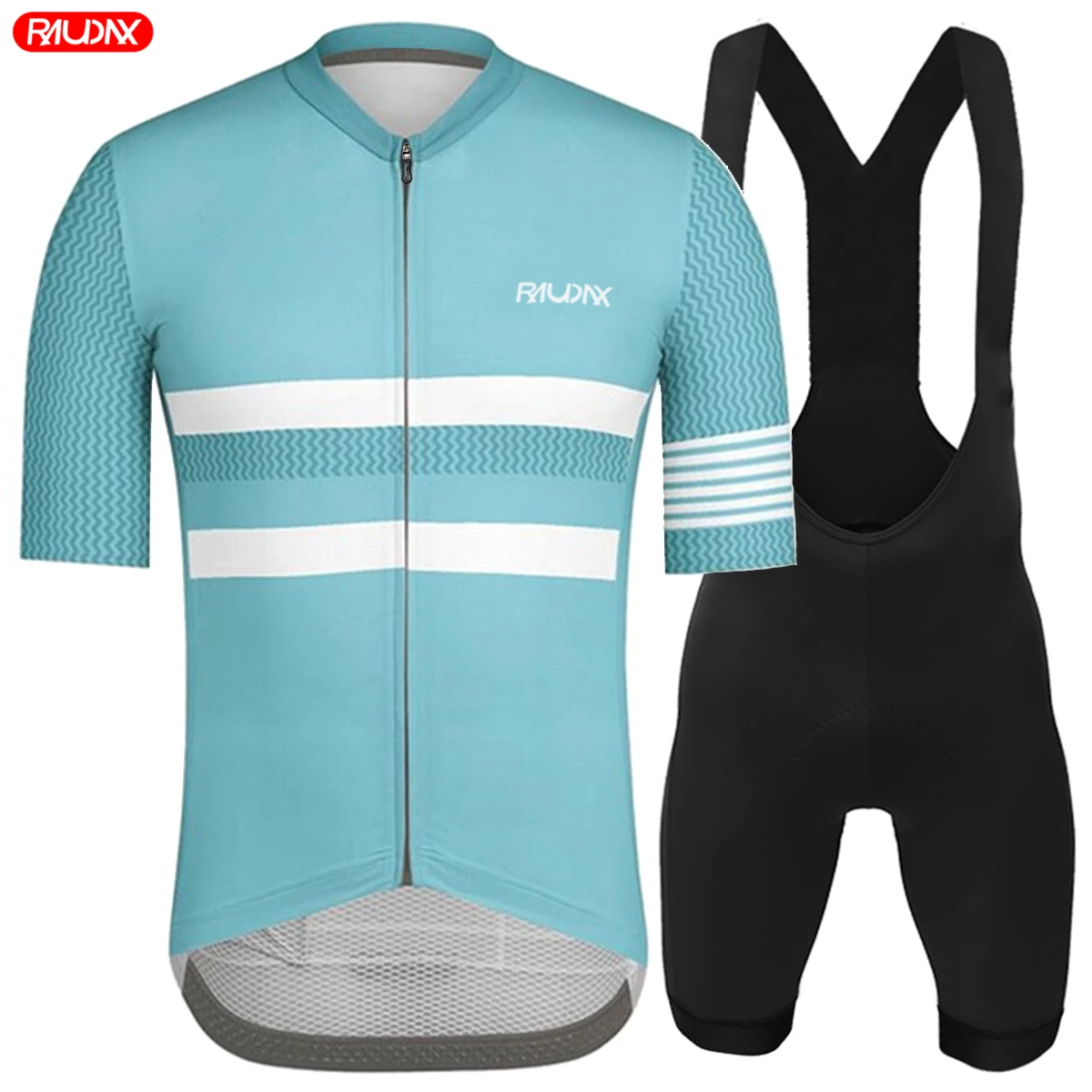 2024 Raudax High Quality Ciclismo men Summer Short Sleeve Cycling Jersey Breathable Maillot Ciclismo Hombre Cycling clothing Set