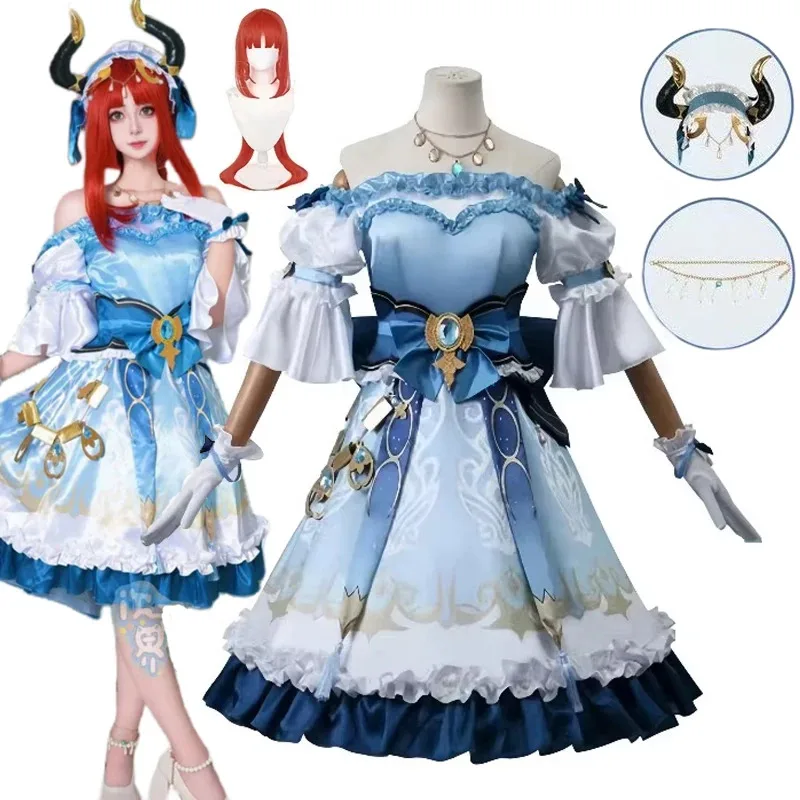 

Nilou Cosplay Costume Genshin Impact Costume Full Set Uniform Women Carnival Dress Halloween Costumes