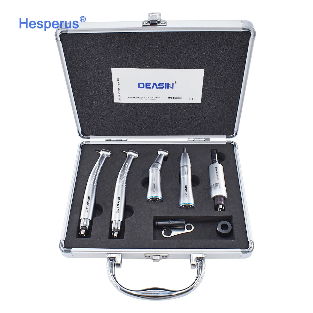 den tal LED Lamp Electric High Speed Turbine  and Low Speed  Handpiece Sets den tal Surgery Handpiece Set