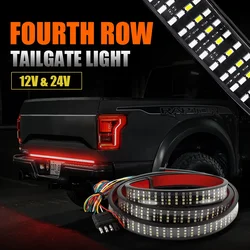 12V 48/60 Inch Car Brake Turn Signal Light LED Warning Lamp Strip for Pickup Truck Rear Tail Running Reverse Double Flash Lights
