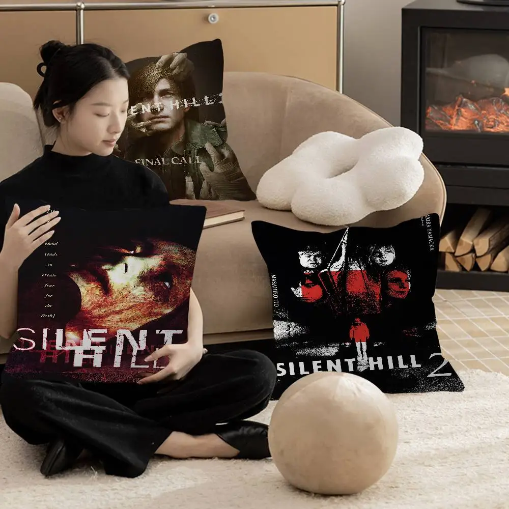 Silent Hill Game Lucky Dragon pillow cover sofa cushion cover home room decoration children gift