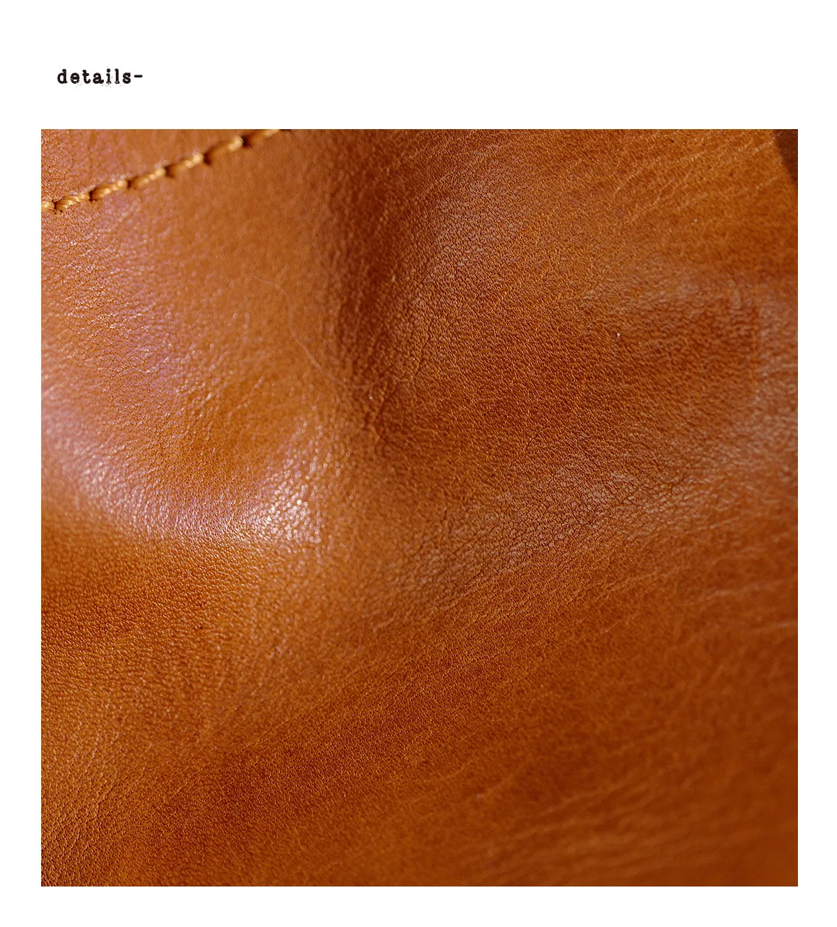 PNDME lässige handgefertigte Damen-Handtasche aus echtem Leder, modische Designer-Handtasche aus natürlich pflanzlich gegerbtem Rindsleder, Umhängetasche – Detail 16