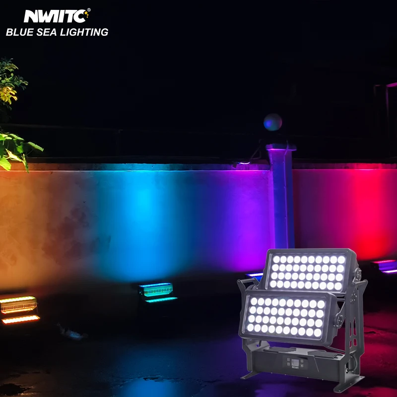 

Seetronic PowerCon Outdoor 80x20W RGBW 4in1 LED Stage Lights City Color Light For Club Events DMX512 IP65