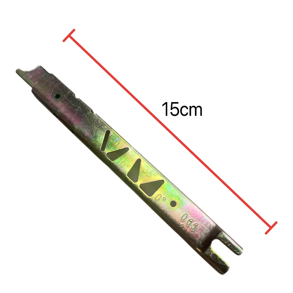 1 PCS Chain Depth Gauge Limiting Tooth Tool For 1/4 3/8 0.325 Pitch Precise Cuts Metal File Guide Tool Accessories