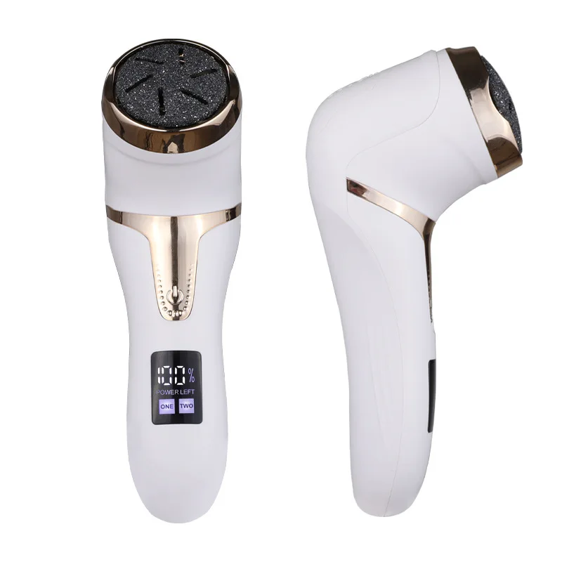 Beauty Portable Electric Foot Polisher New IPX7 Waterproof Skin Scrubber LCD Display