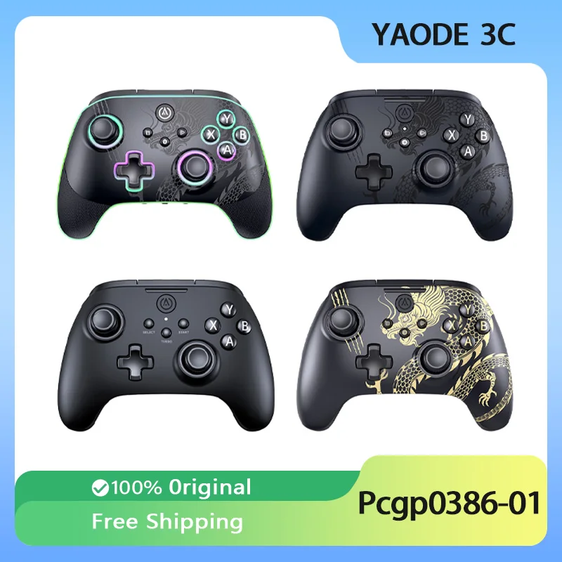 

Powera Pcgp0386-01 Wireless Gamepad 3mode Customized Dynamic Rocker 1000hz BT Game Controllers Steam/Apex Support PC/Android