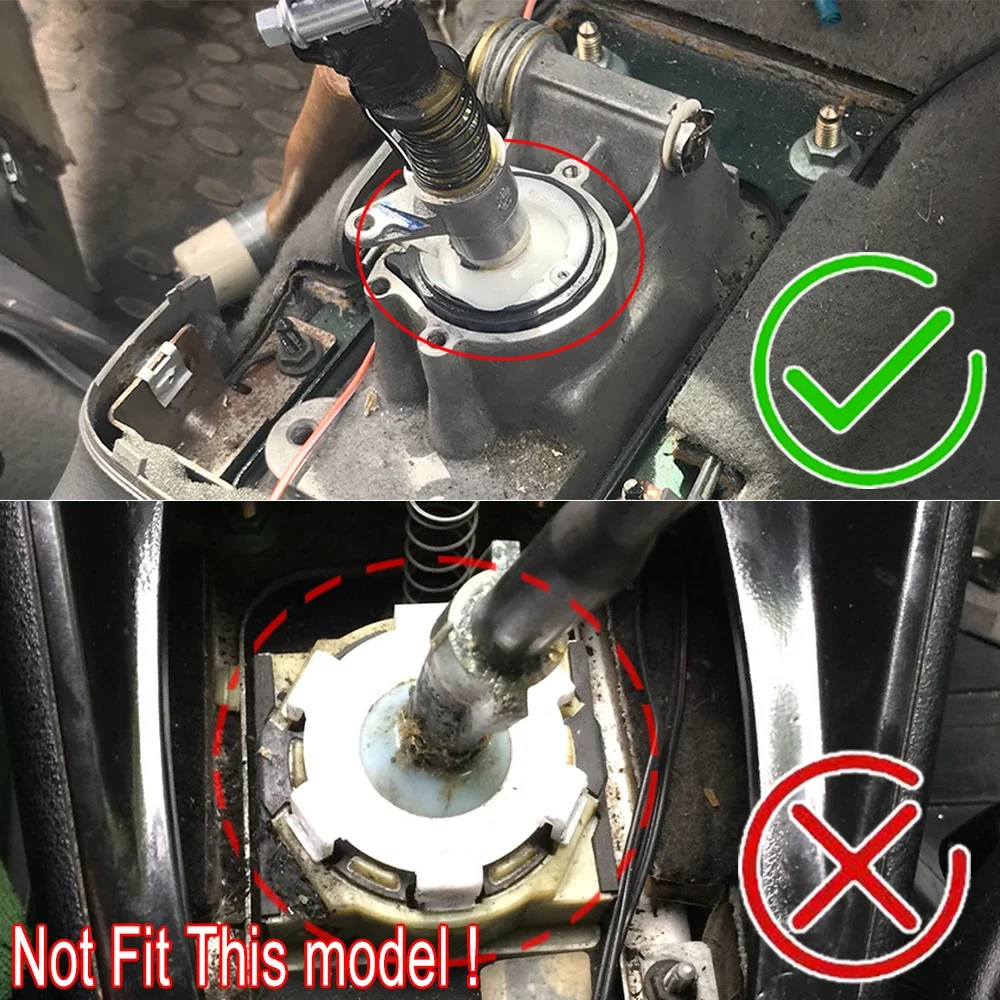 Manual Shifter Bearing Shell Gearstick Lever Rod Damping Linkage Pivot Bush Insulator Ball Uper For Audi A2 8Z A3 8L 8P TT 8J view 6