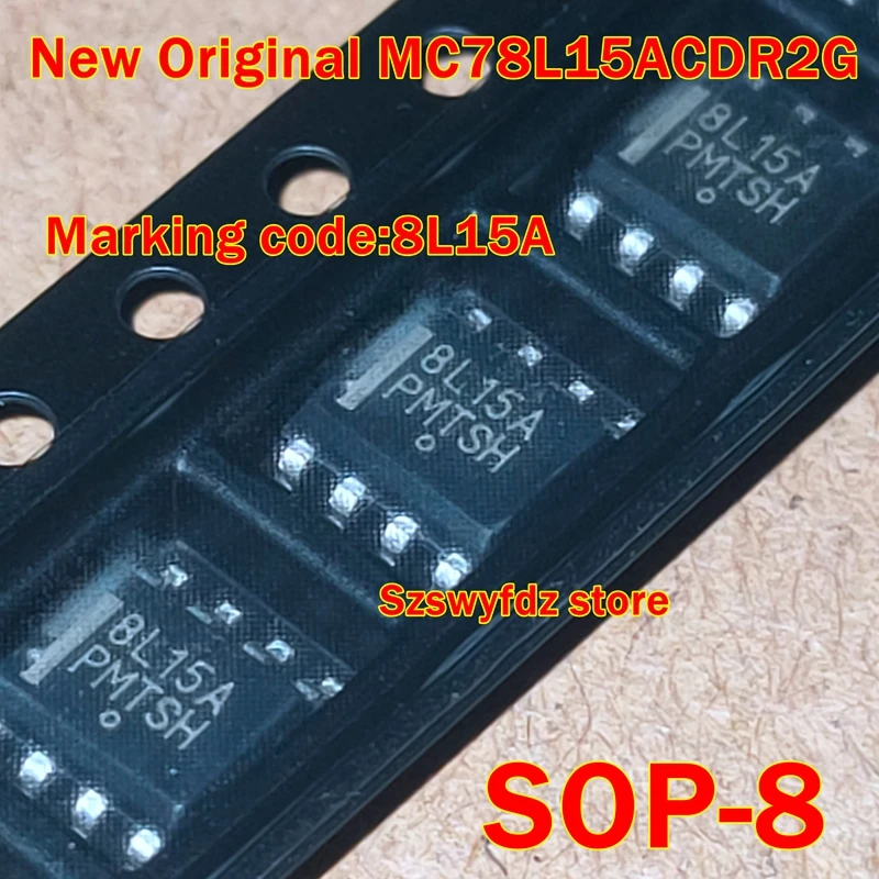 

1pcs to 100pcs New Original MC78L15ACDR2G MC78L15ACDR2 SOP-8 Marking code:8L15A 100 mA Positive Voltage Regulators