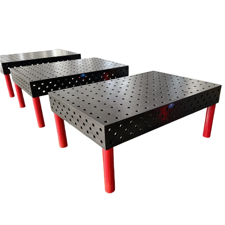Crafted 3D Welding Cast Table, Tailorable Welding in Steel or Superior Cast Iron Grade