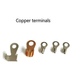 10pcs Sealing machine heating strip joint copper terminal Heating wire heating strip resistance belt connection end