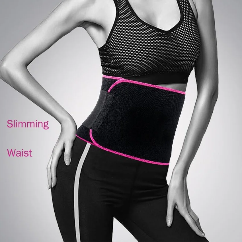 Slimming belt waist trainer Body Shaper Women Sweat Sauna  sheath Flat Belly Tummy Control Female Fitness weight loss Shapewear